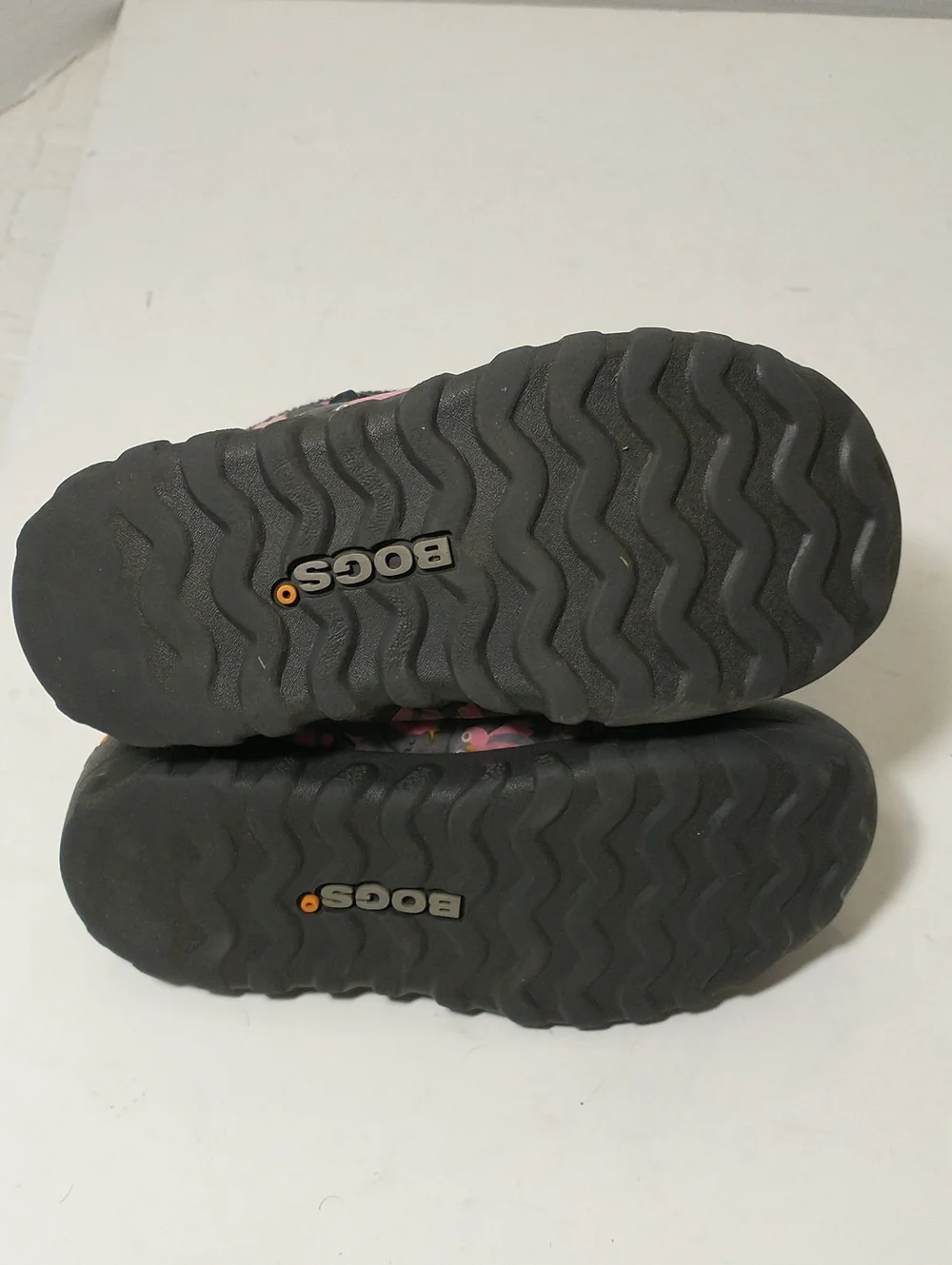 Bogs Winter Snow Boots, Owls, Pink / Gray, Size 13, Rated -4 F, Adjustable Cord